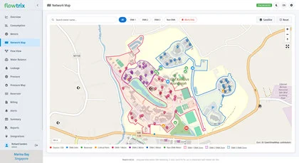 Flowtrix GIS Spatial Node Visualizer