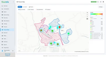 Flowtrix Topographical Isobar Mapping
